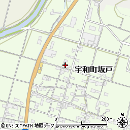 愛媛県西予市宇和町坂戸60周辺の地図