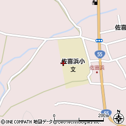 高知県室戸市佐喜浜町1728周辺の地図