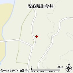 大分県宇佐市安心院町今井361周辺の地図