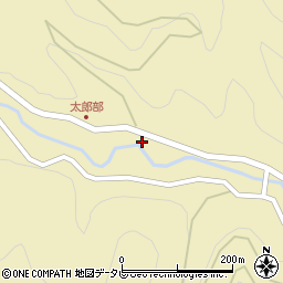 高知県高岡郡梼原町川西路1983周辺の地図