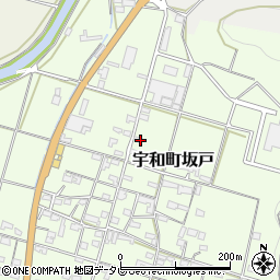 愛媛県西予市宇和町坂戸691周辺の地図