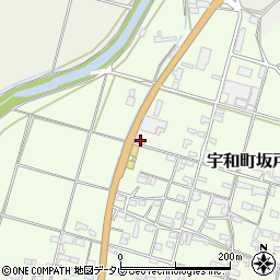 愛媛県西予市宇和町坂戸65周辺の地図
