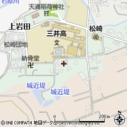 福岡県小郡市松崎610-1周辺の地図