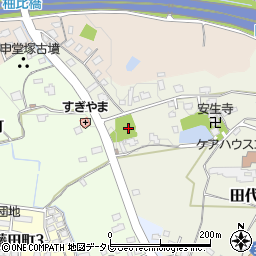 田代太田古墳周辺の地図