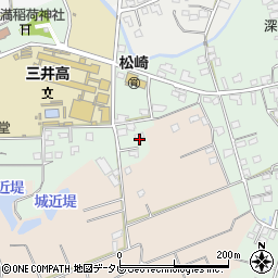 福岡県小郡市松崎556-5周辺の地図