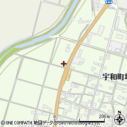 愛媛県西予市宇和町坂戸46周辺の地図