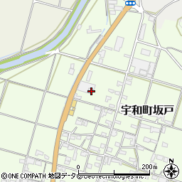 愛媛県西予市宇和町坂戸63周辺の地図