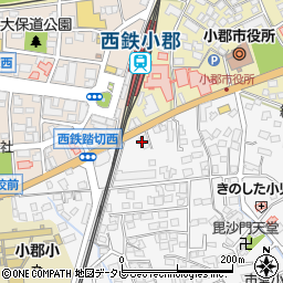 餃子バル弐と壱周辺の地図