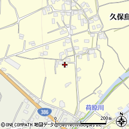福岡県朝倉市久保鳥2221周辺の地図