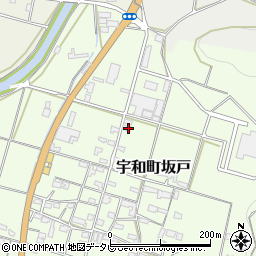 愛媛県西予市宇和町坂戸690周辺の地図