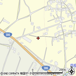 福岡県朝倉市上枦畑2233周辺の地図