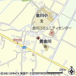朝倉市消防団　第１１分団詰所周辺の地図