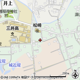 福岡県小郡市松崎643-5周辺の地図