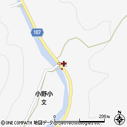 大分県日田市小野1989周辺の地図