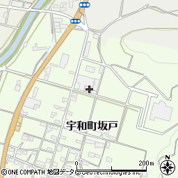 愛媛県西予市宇和町坂戸685周辺の地図