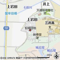 福岡県小郡市松崎659-13周辺の地図