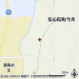 大分県宇佐市安心院町今井82周辺の地図