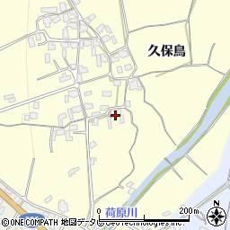 福岡県朝倉市久保鳥2031周辺の地図