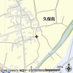 福岡県朝倉市久保鳥2041周辺の地図