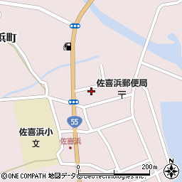 高知県室戸市佐喜浜町1600周辺の地図