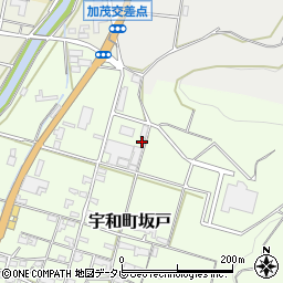 愛媛県西予市宇和町坂戸679周辺の地図