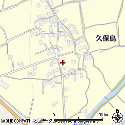 福岡県朝倉市久保鳥2025周辺の地図