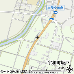 愛媛県西予市宇和町坂戸20周辺の地図
