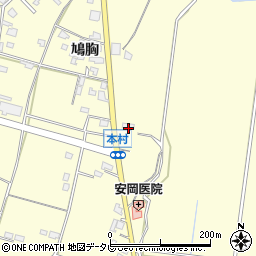 福岡県朝倉市小田941周辺の地図