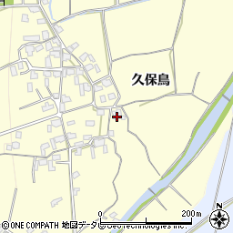 福岡県朝倉市久保鳥2039周辺の地図