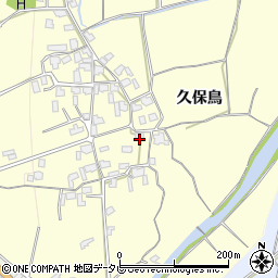 福岡県朝倉市久保鳥2035周辺の地図