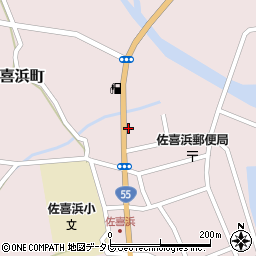 高知県室戸市佐喜浜町1600-25周辺の地図