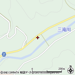 愛媛県西予市城川町窪野333周辺の地図