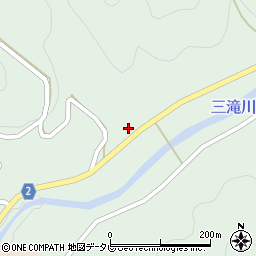 愛媛県西予市城川町窪野329周辺の地図