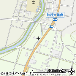 愛媛県西予市宇和町坂戸10周辺の地図