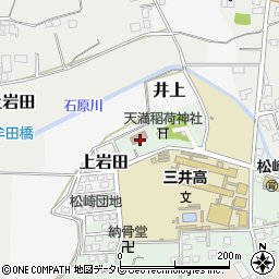 松崎公民館周辺の地図