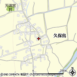 福岡県朝倉市久保鳥2054-1周辺の地図