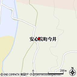 大分県宇佐市安心院町今井516周辺の地図