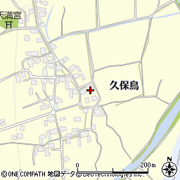 福岡県朝倉市久保鳥2049周辺の地図