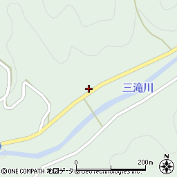 愛媛県西予市城川町窪野364周辺の地図