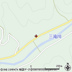 愛媛県西予市城川町窪野363周辺の地図