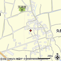 福岡県朝倉市久保鳥2203-1周辺の地図