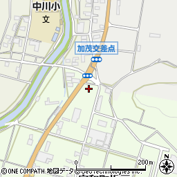 愛媛県西予市宇和町坂戸2周辺の地図