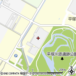 甘木精米センター周辺の地図