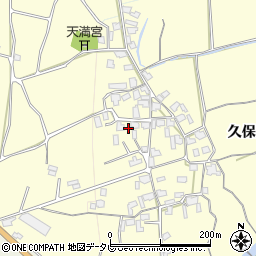 福岡県朝倉市久保鳥2208周辺の地図