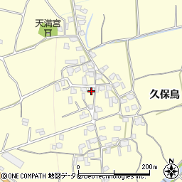 福岡県朝倉市久保鳥2058周辺の地図