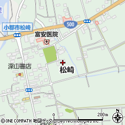 福岡県小郡市松崎324周辺の地図