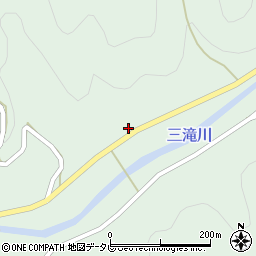 愛媛県西予市城川町窪野362周辺の地図