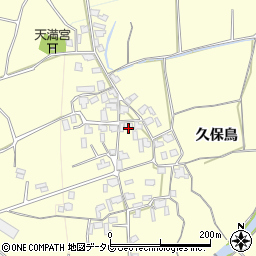 福岡県朝倉市久保鳥2060周辺の地図
