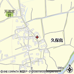 福岡県朝倉市久保鳥2065周辺の地図