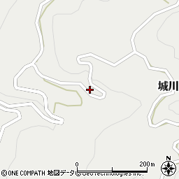 愛媛県西予市城川町嘉喜尾1997周辺の地図